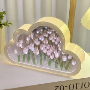 Transparent Qixi Lovers Handmade Night Light Creative Atmosphere Gift Decoration