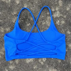 U-Neck Cross-Back Athletic Sports Bra