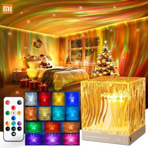 USB LED Galaxy Star Projector Colors Aurora Glow Night Lamp for Children's Gift