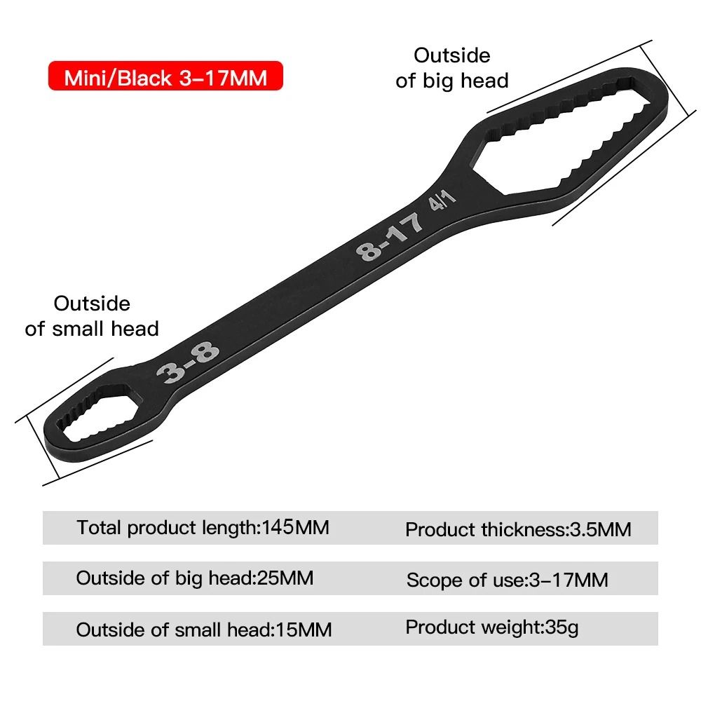 Universal Adjustable Double-Head Torx Spanner Multifunction Wrench Board