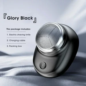 Upgraded mini Men Shaver, Wet & Dry Trimmer Shaving Machine, IPX7 Fast Charge Back Razor for Men