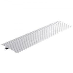 VEVOR Door Threshold Ramp, 1" Rise, 800 lbs Load Capacity, Door Ramp for Wheelchairs, Aluminum Threshold Ramp for Doorways, Adjustable Modular Threshold Ramp for Wheelchairs, Scooters, Power Chairs