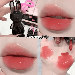 Velvet Matte Lip Cream Water Light Lip Glaze Cute Pendant Design