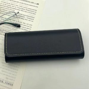 Vintage Coffee Hard Shell Eyeglass Case