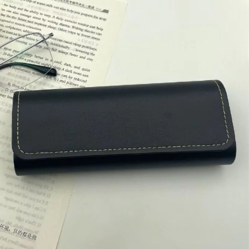 Vintage Coffee Hard Shell Eyeglass Case