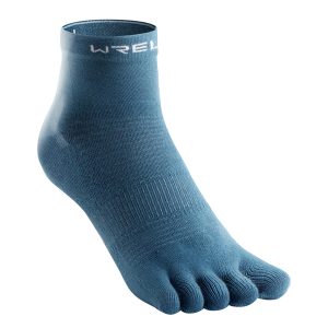 WRELS Quick-Drying Breathable CoolMax Split-Toe Sports Socks for Running, Fitness & Cycling