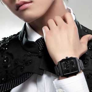 Waterproof Chronograph Men's Digital Army Military Sport Quartz Analog Watch