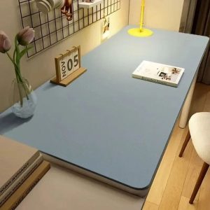 Waterproof Leather Desk Mat and Table Protector with Anti-Slip Surface