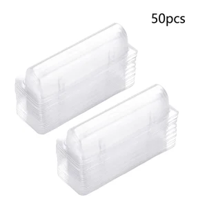 Waterproof Rectangle Money Card Holder, Plastic Dome Lip Balm Pouch, DIY Graduate Gift for Christmas Festival
