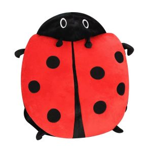 Wearable Ladybug Shell Plush Pillow