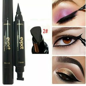 Winged Eyeliner Stamp Waterproof Long Lasting Liquid Eyeliner Pen Eye Makeup Kit