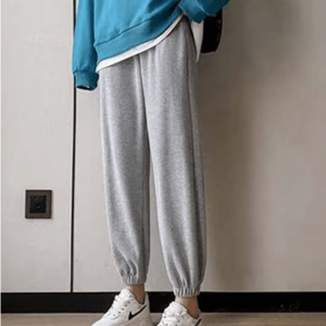 WinterFleece Women Harem Joggers With Drawstring