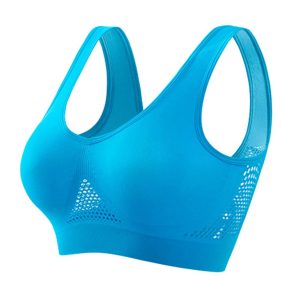 Womens Shockproof Sports Bra With Soft Support And Anti-Sagging Design