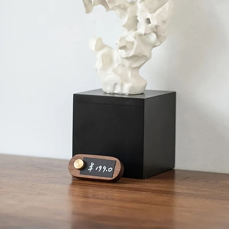 Wooden Small Price Display Card Set