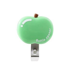 3-in-1 Magnetic Apple-Shaped Bottle Opener & Sealing Clip