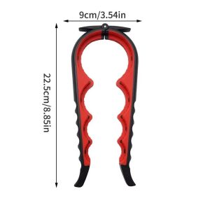 4-in-1 Multi Function Can Opener Anti-Slip Bottle and Jar Cap Twister Tool