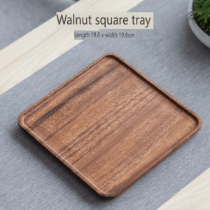 Acacia Wood Rectangular Serving Tray and Long Charcuterie Board