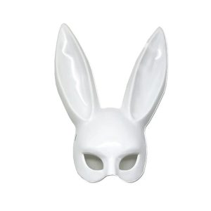 Cartoon Bunny Half Face Mask for Costume Party and Cosplay