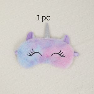 Cartoon Unicorn Anime Sleeping Mask - Cute Blindfold for Kids, Travel Sleep Eye Band, Perfect Gift for Rest & Relaxation