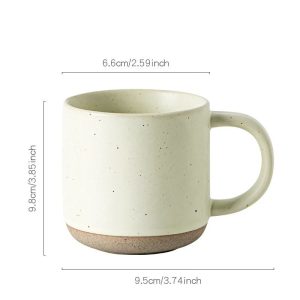 Custom Modern Speckled Ceramic Coffee Mug