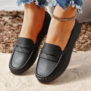 Designer Casual Flats & Loafers - Soft Sole Office Comfort Walking Shoes