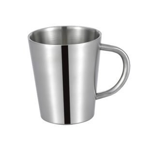 Double Wall Stainless Steel Mug Insulated Coffee Cup with Lid Portable Thermal Travel Mug