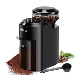 Electric Burr Coffee Grinder with Precise Grind Settings for Perfect Coffee