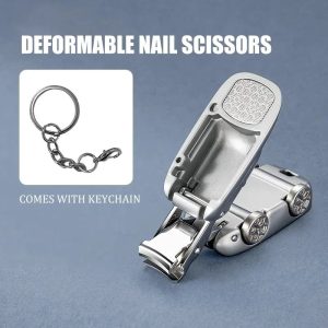 Folding Car-Model Travel Nail Clippers