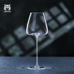 Handmade Ultra-Thin Crystal Wine Goblet | Concave Bottom Series