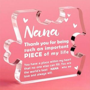 HeartTouch Nana Gift Keepsake Decorative Plaque for Grandma
