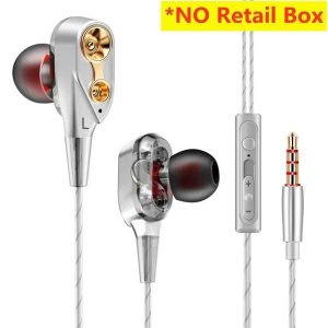 HiFi Dual-Driver Wired Sport Headphones