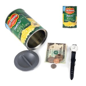 Hidden Safe Compartment Diversion Safe Can Secret Stash Hiding Container, Kitchen Cupboard Hide Cash & Valuables