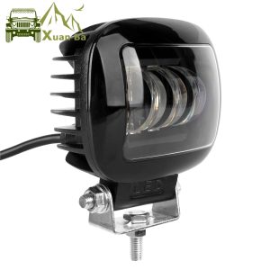 High-Intensity 5-Inch LED Fog Lights for Off-Road Trucks & 4x4 Vehicles