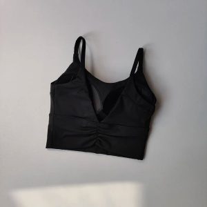 High-Intensity Integrated Zip-Front Sports Bra