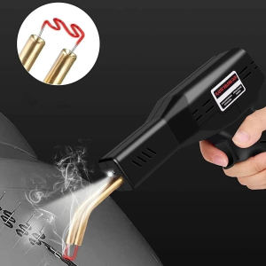 Hot Stapler Bumper Repair Kit, Plastic Welder Soldering Gun with Staples