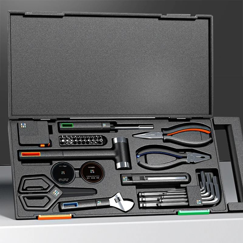 Household & Auto Repair Hand Tool Kit - Professional Multi-Purpose Hardware Set