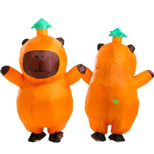 Inflatable Capybara Mascot Costume Fun Cartoon Animal for Carnival, Halloween & Cosplay