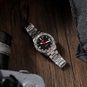 Luxury Automatic Mechanical Watch with Sapphire PVD Waterproof Design, Luminous Dial