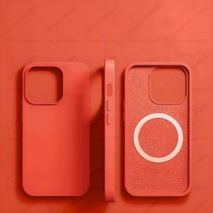 MagSafe Silicone iPhone Case - Shockproof Protection, Wireless Charging for iPhone 16/15/14/13/12/11 Pro Max