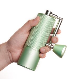 Manual Coffee Grinder, Adjustable Stainless Steel Burr Mill for Espresso, Premium Conical Hand Grinder