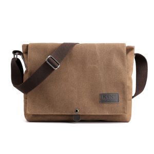 Mens Multi Functional Shoulder Bag Large Capacity Business Travel Sling Bag for Men