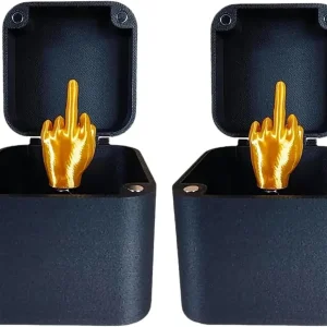 Middle Finger Desk Figurine Fun Gag Gift & Birthday Surprise