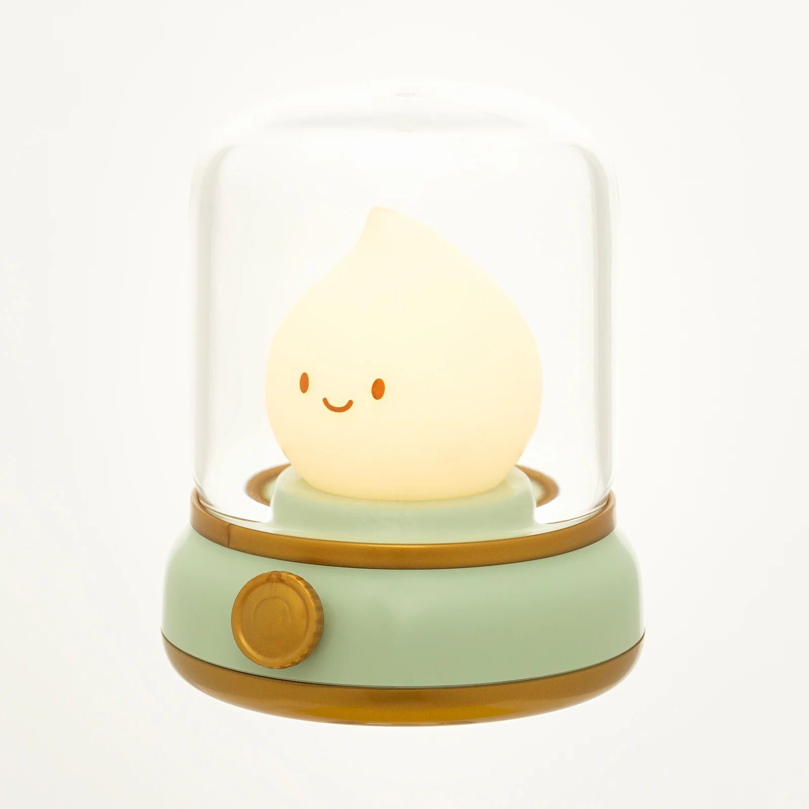 Mini Cartoon LED Night Lamp - USB Rechargeable Cute Desktop Table Light