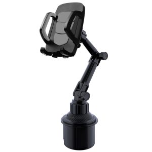 New Adjustable Car Cup Holder for Cell Phones & Drink Mount, Universal GPS Bracket for iPhone & Android
