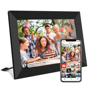 Photo Frame, WIFI Frameo Smart Electronic Image Album, HD Touch Screen Digital Picture Frame for Gift