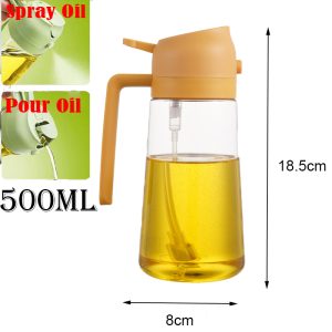 Plastic Oil Sprayer Dispenser for Cooking and BBQ