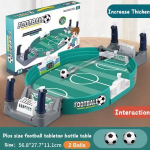 Portable Soccer Table Game for Family Fun Interactive Football Toy for Kids & Boys