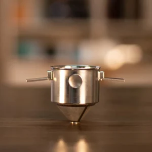Portable Stainless Steel Coffee Filter Hanging Dripper, Reusable Coffee Filter Pour Over Brewer