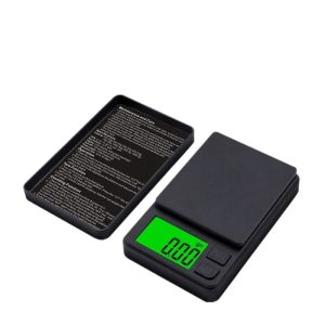 Precision Pocket Digital Scale 2.2 lb .0035 oz - Mini Gram & Jewelry Scale with Backlit LCD Display