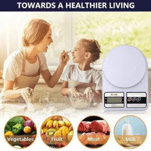 PrecisionPro Digital Kitchen Scale 0.1g High Accuracy Food Gram Scale for Baking Cooking and Coffee